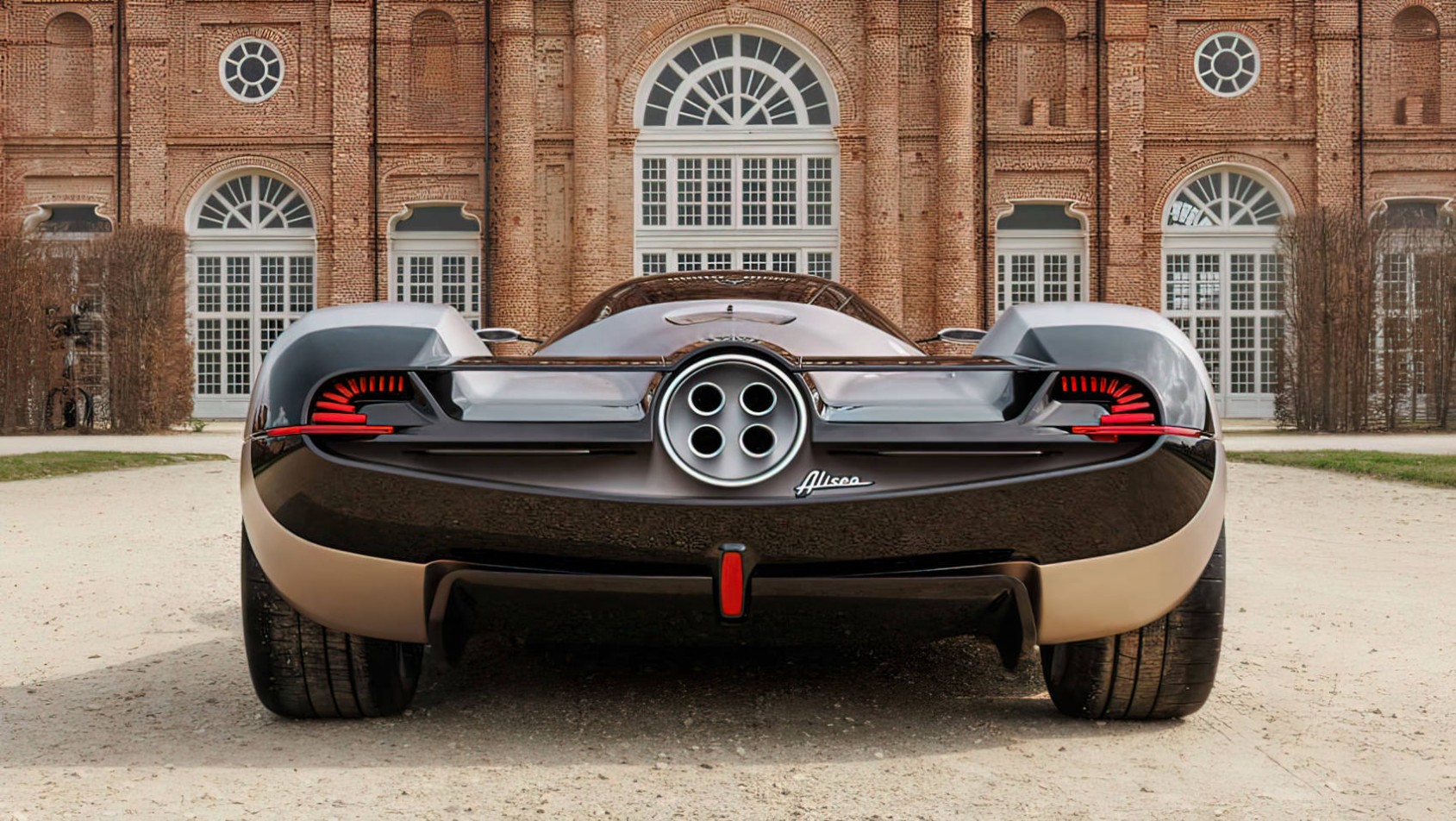 Pagani Alisea Pagani Alisea koncept wydech