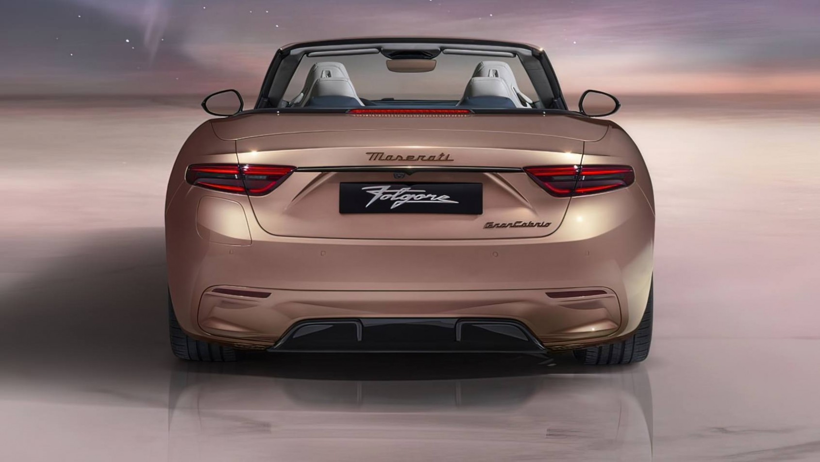 Maserati GranCabrio Folgore tył studio