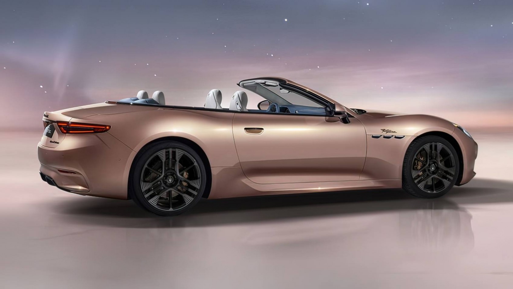 Maserati GranCabrio Folgore sylwetka