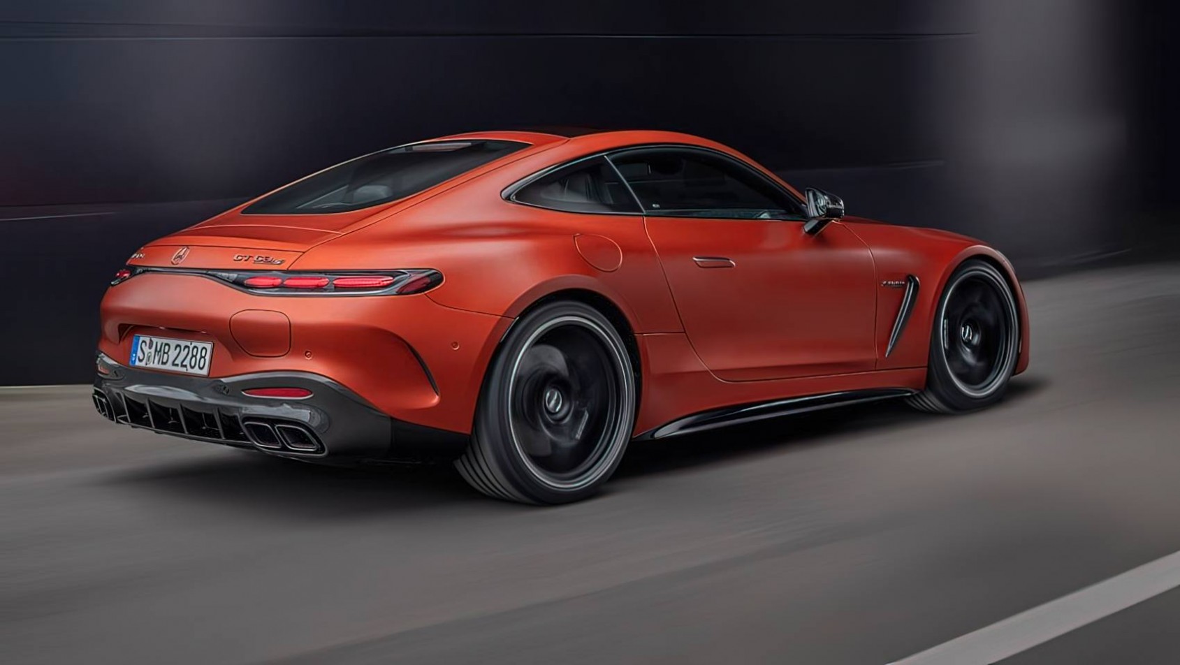 Mercedes-AMG GT Mercedes-AMG GT 63 S E-Performance Coupe tył dynamiczne
