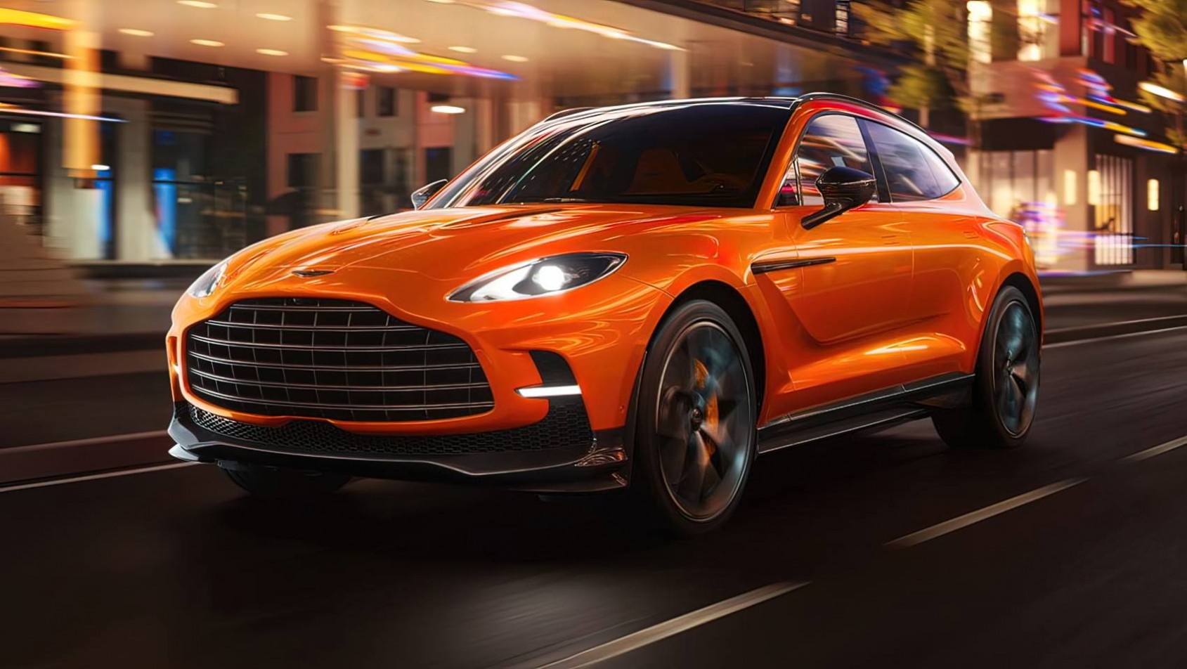 2024 Aston Martin DBX707 lifting