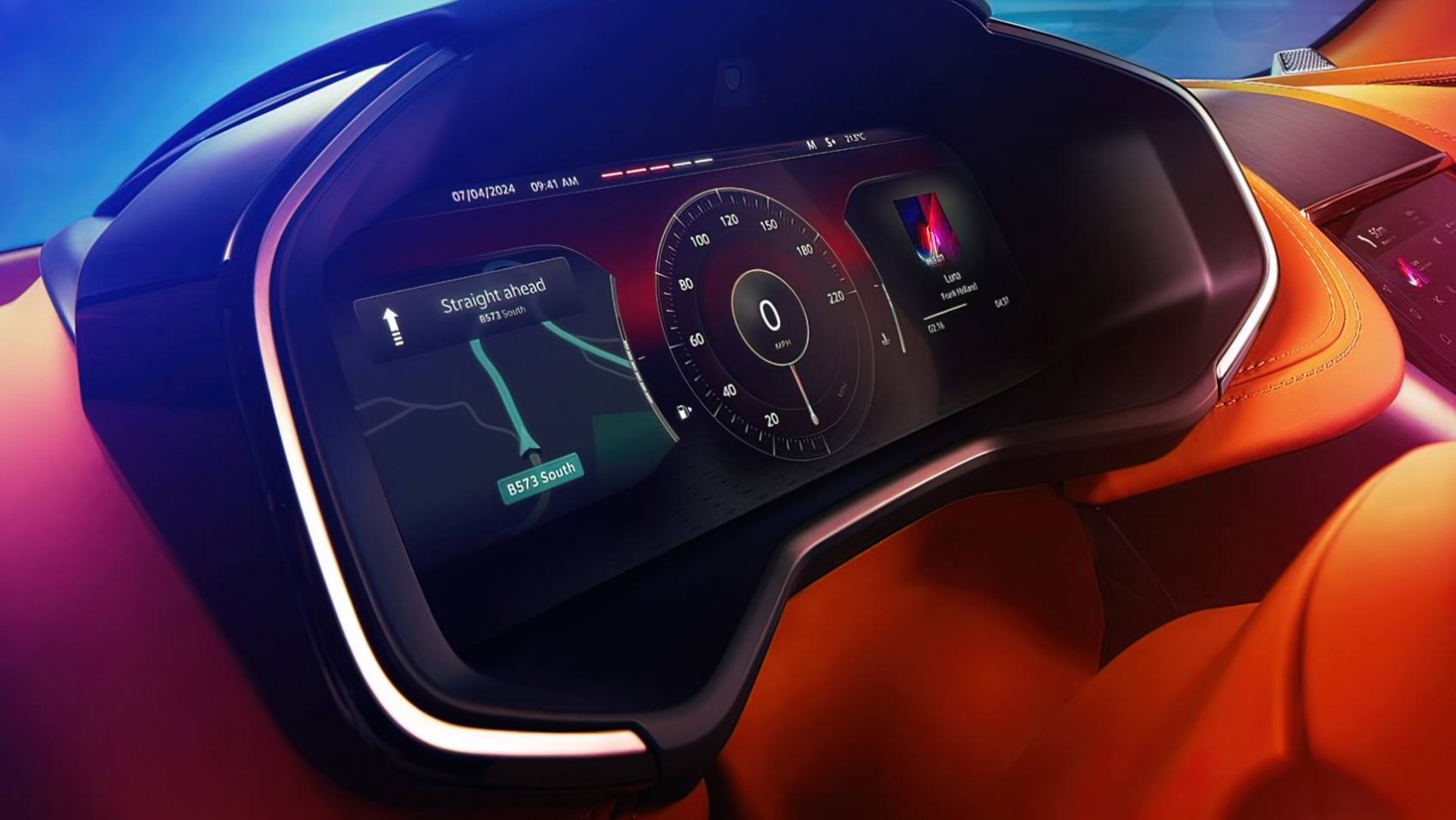 2024 Aston Martin DBX707 zegary