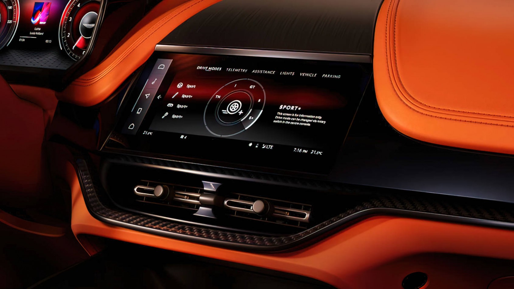 2024 Aston Martin DBX707 system