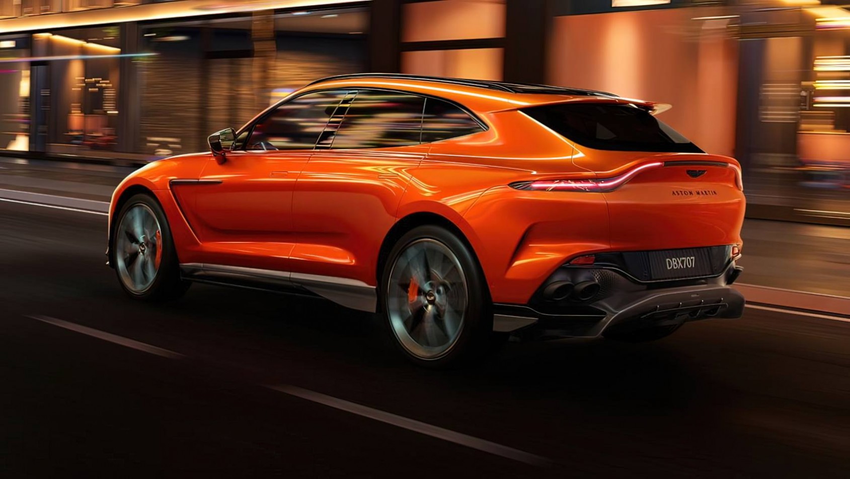 2024 Aston Martin DBX707 design