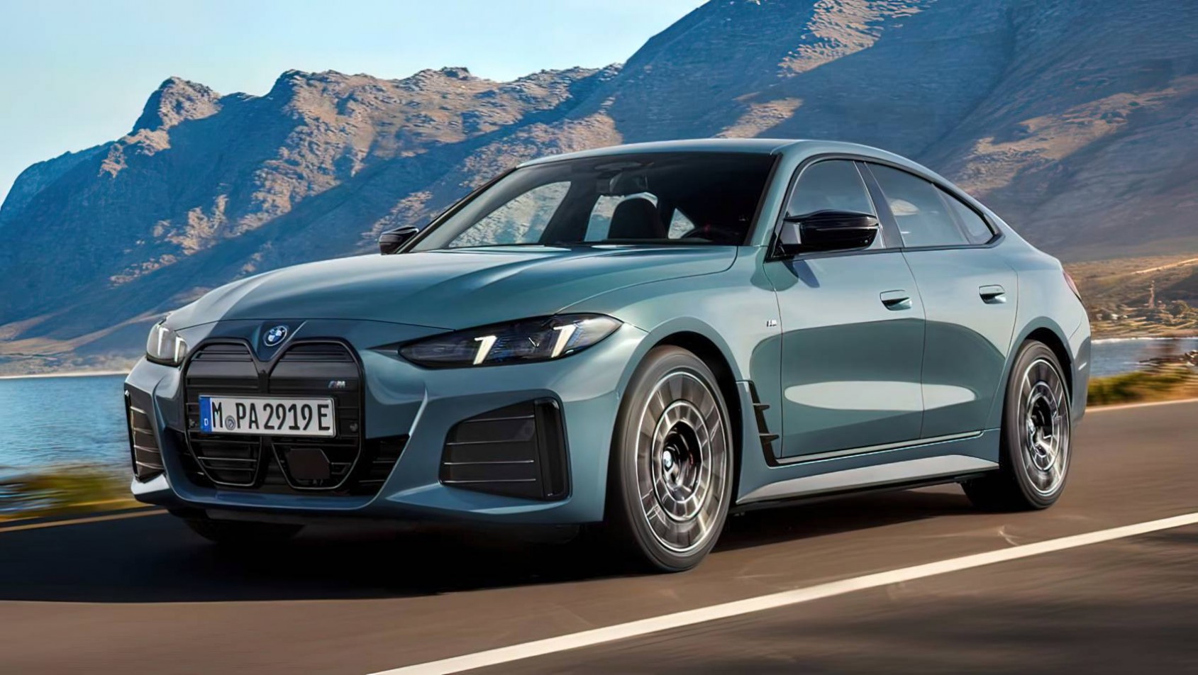 BMW i4 BMW i4 facelift 2024 design