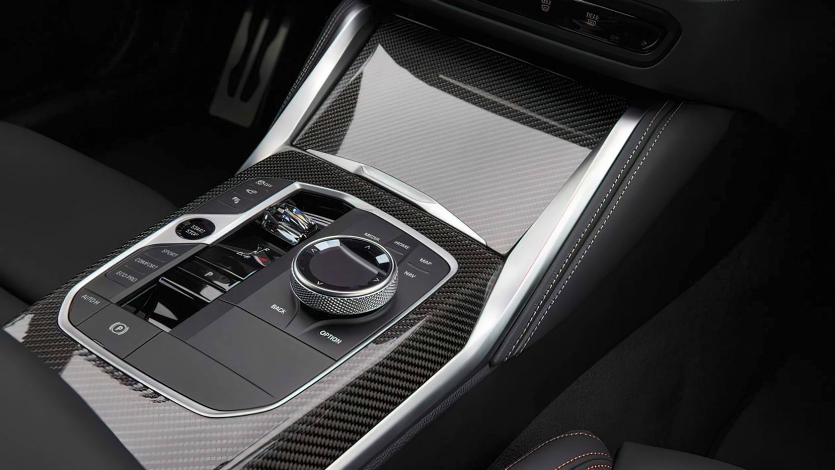 BMW serii 4 2024 BMW 4 Gran Coupe detal wnętrza