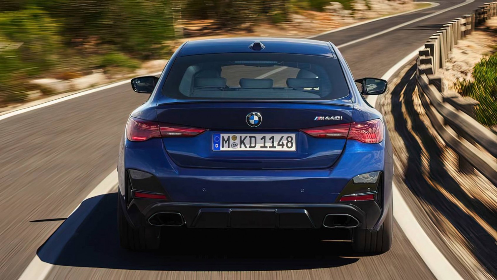 BMW serii 4 2024 BMW 4 Gran Coupe tył