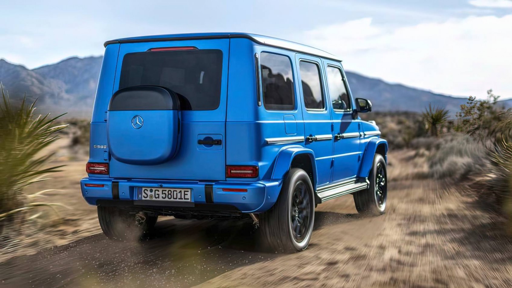 Mercedes-Benz G580 EV design tył