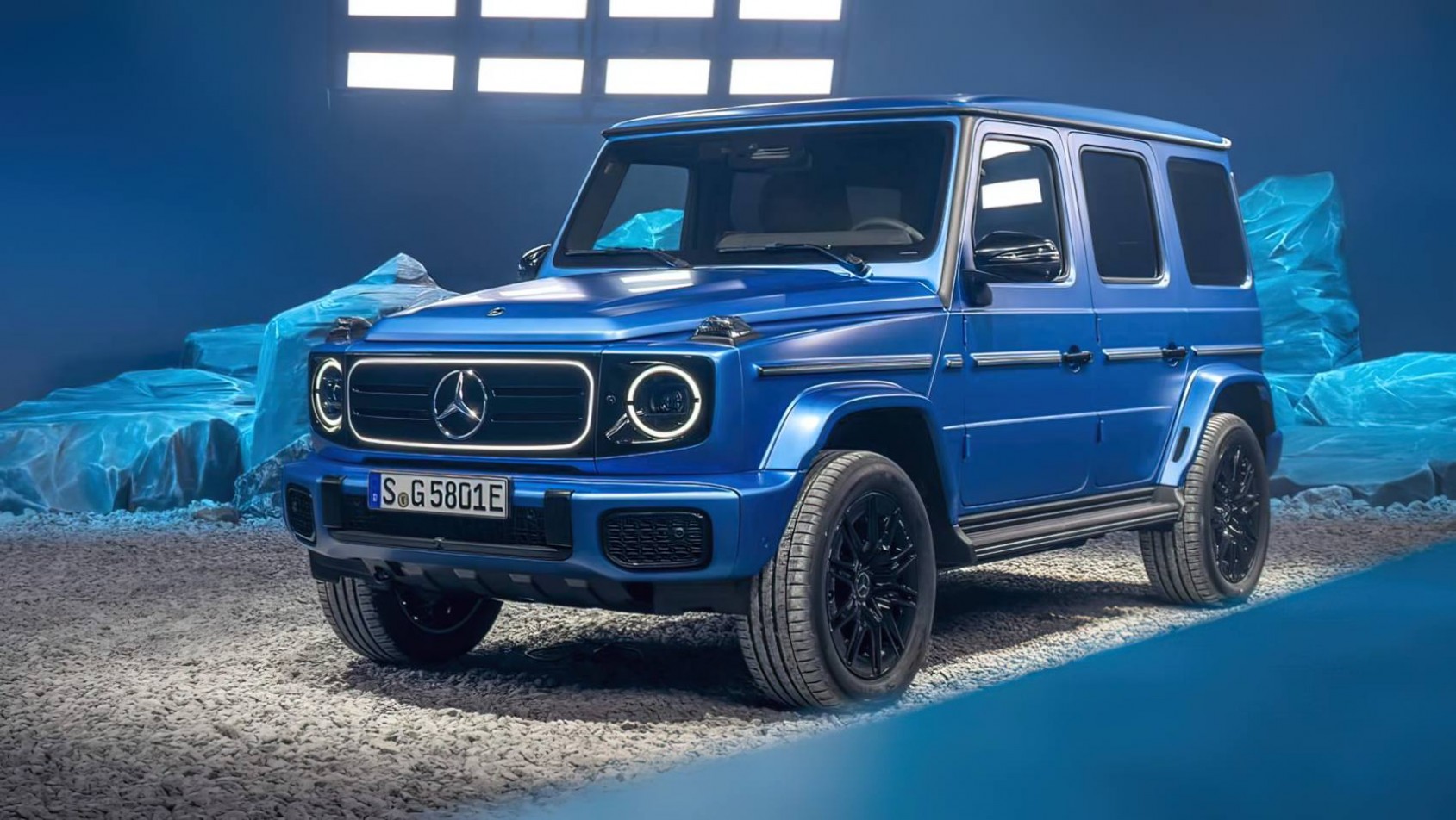 Mercedes-Benz G580 EV przód