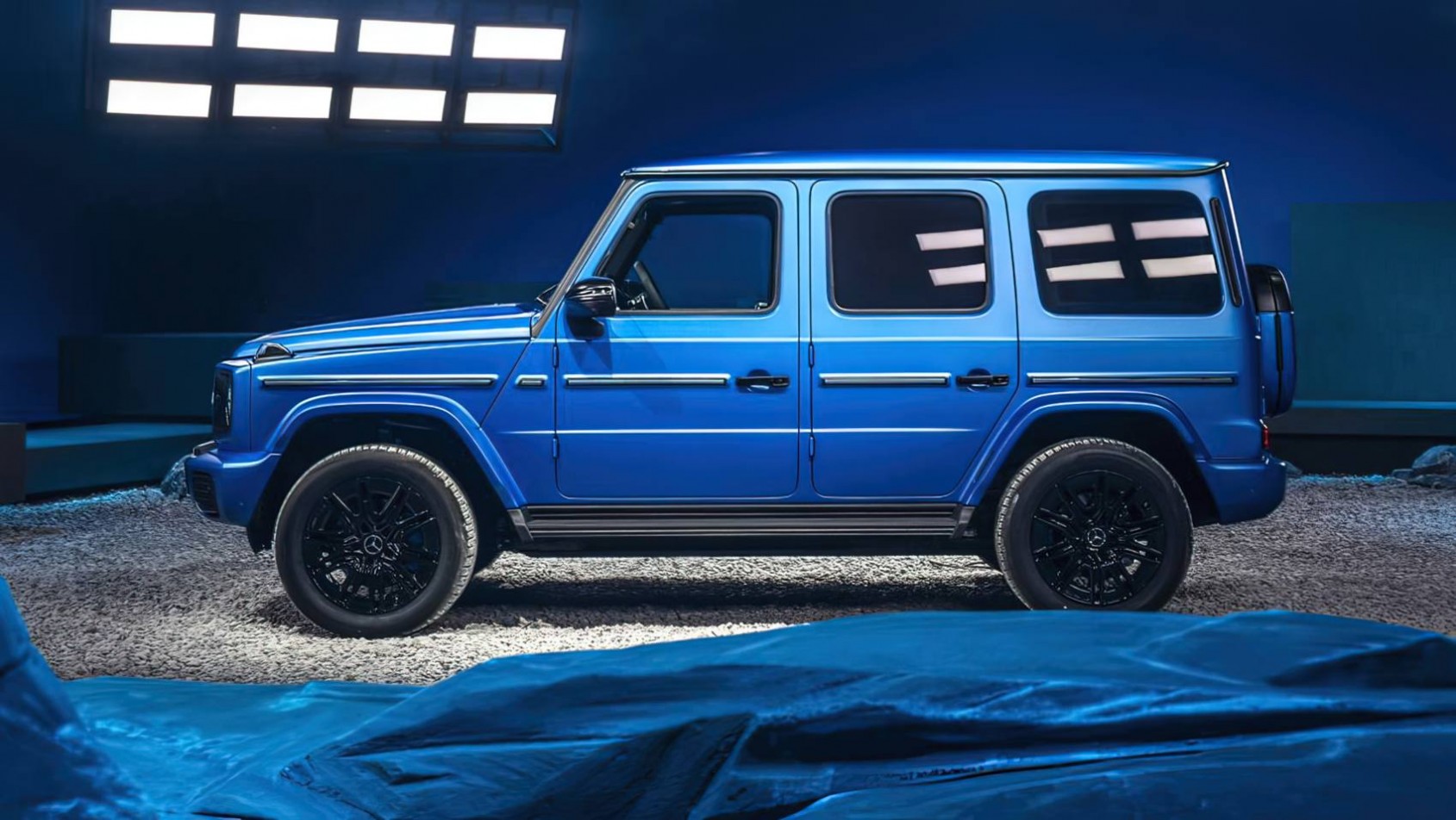 Mercedes-Benz G580 EV profil