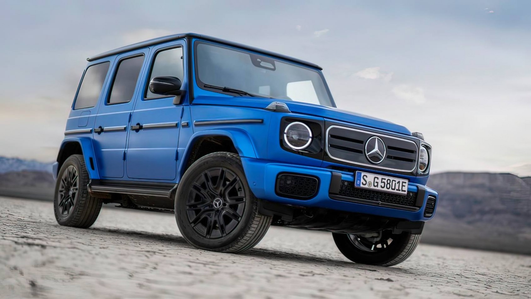 Mercedes-Benz G580 EV debiut