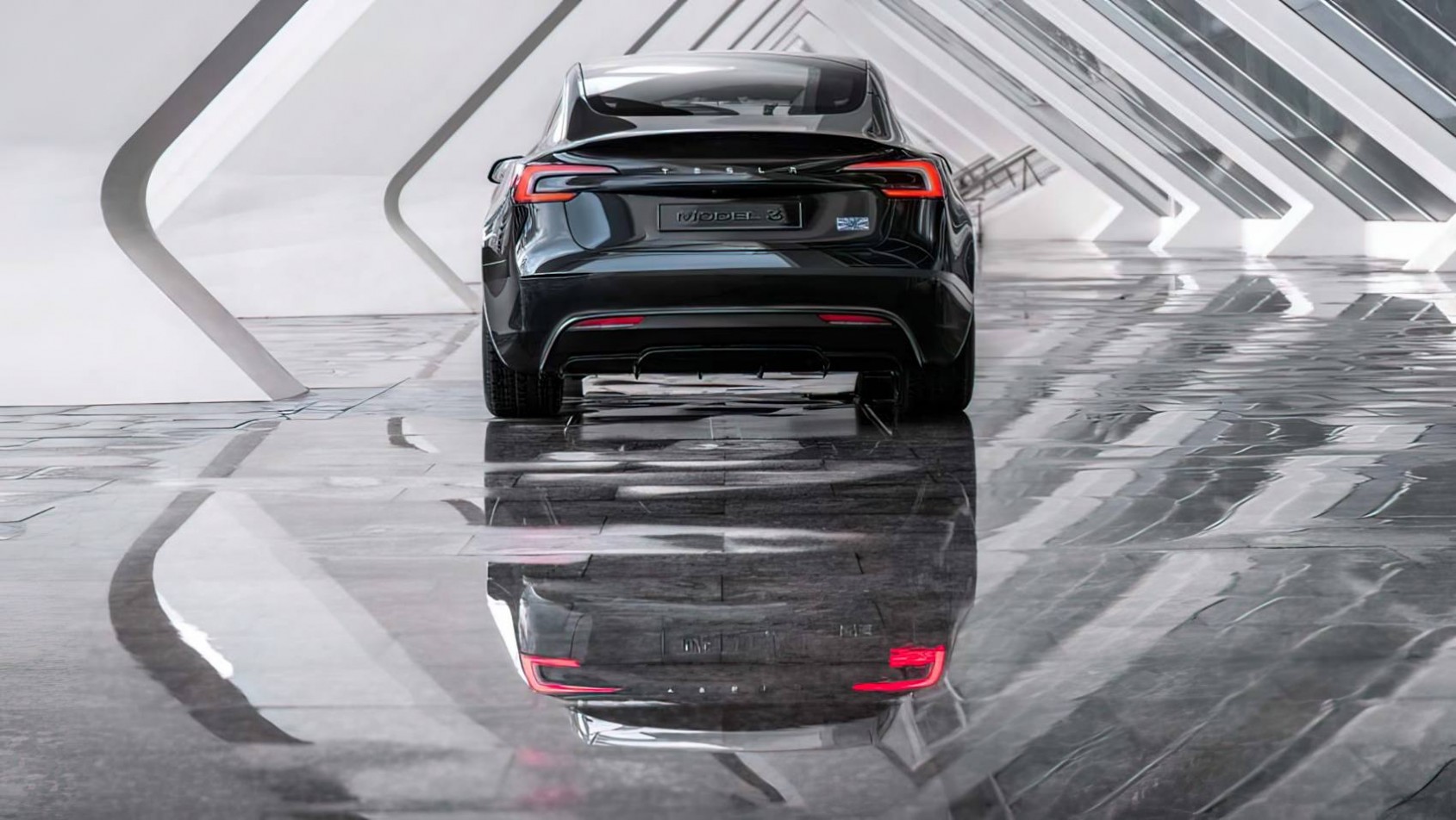 2024 Tesla Model 3 Performance tył studio