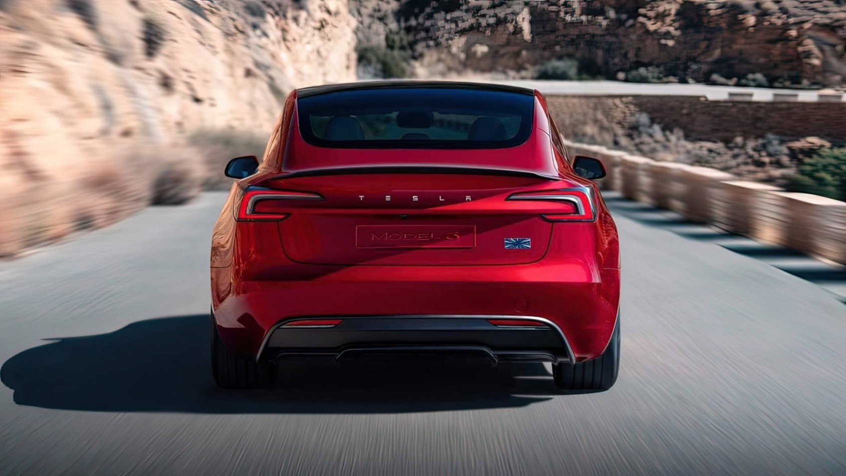 2024 Tesla Model 3 Performance tył