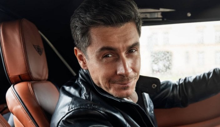 Redaktor Michał Sztorc w Morganie