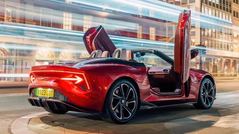 MG Cyberster MG Cyberster cenniki