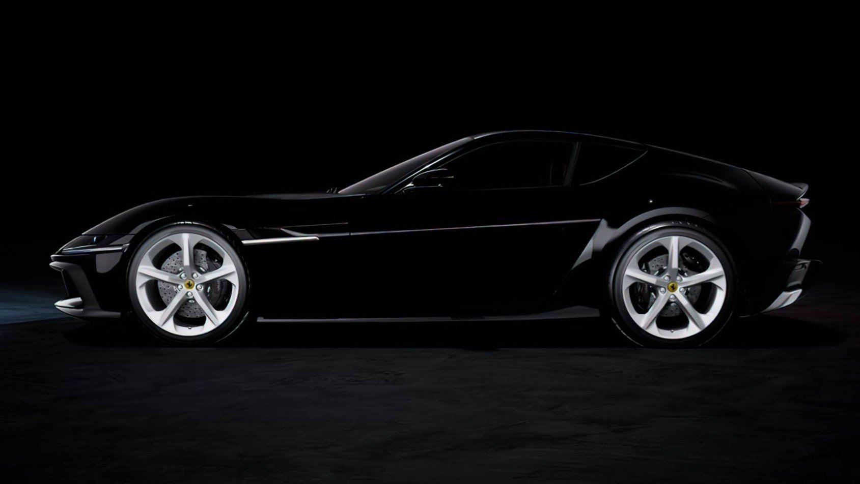 Ferrari 12Cilindri Ferrari 12Cilindri profil black