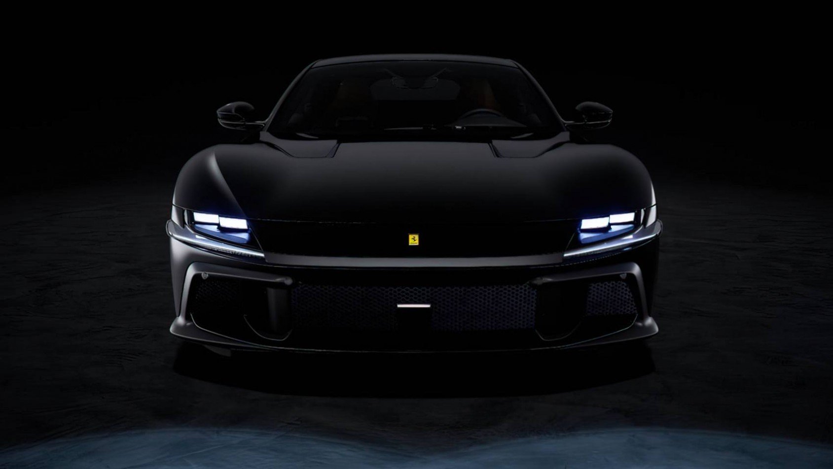 Ferrari 12Cilindri Ferrari 12Cilindri przód black