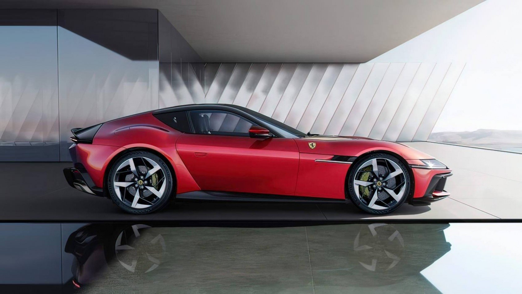 Ferrari 12Cilindri Ferrari 12Cilindri profil