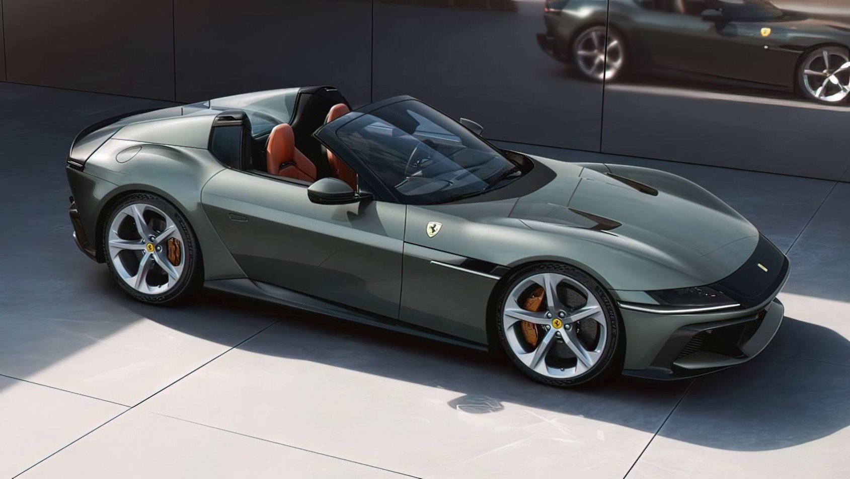 Ferrari 12Cilindri Ferrari 12Cilindri spider sylwetka