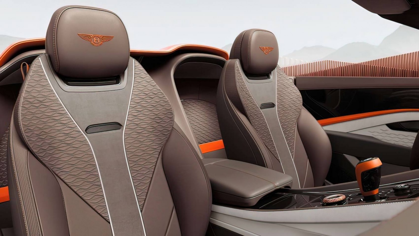 Bentley Batur Convertible fotele