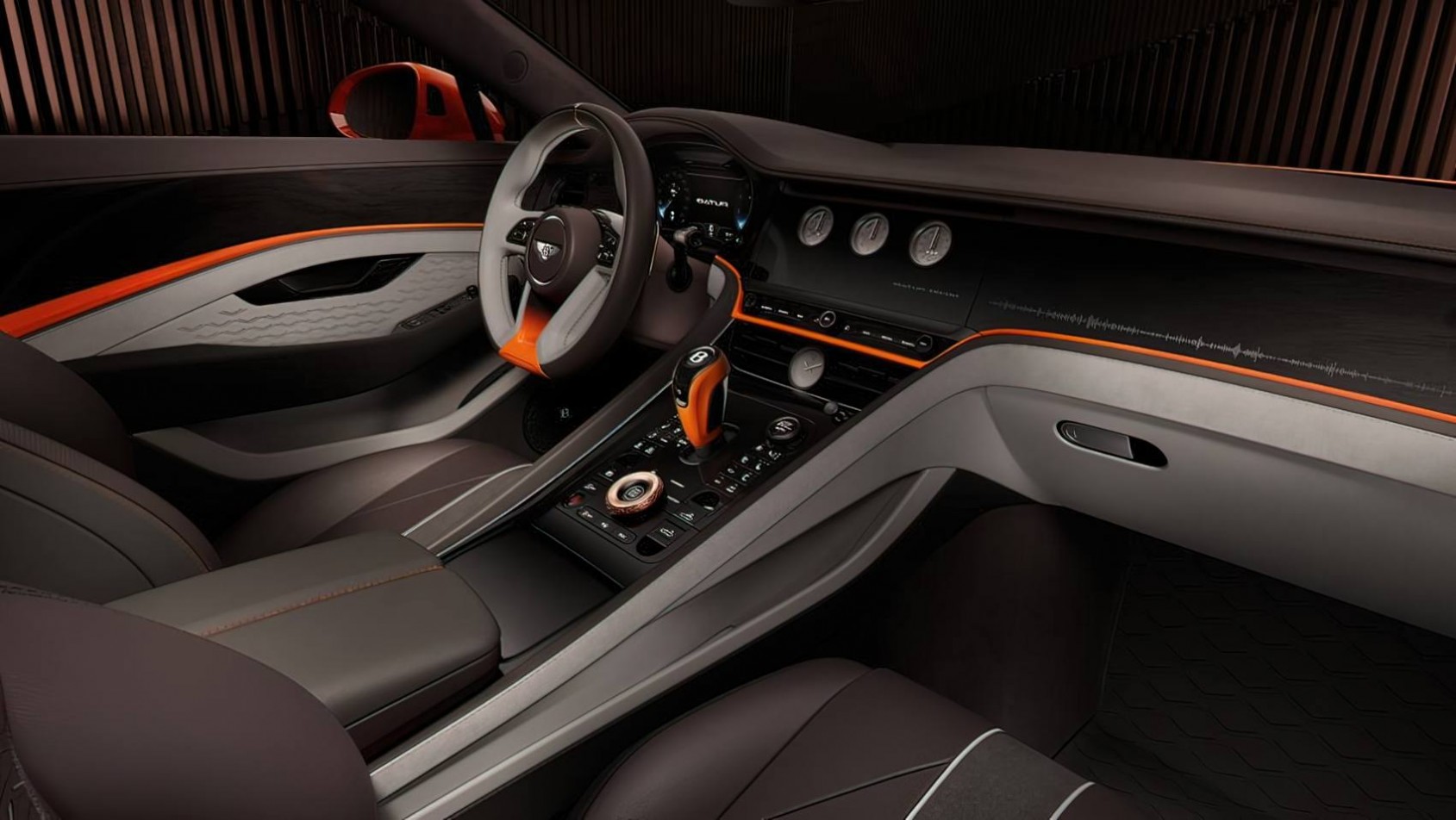 Bentley Batur Convertible kokpit