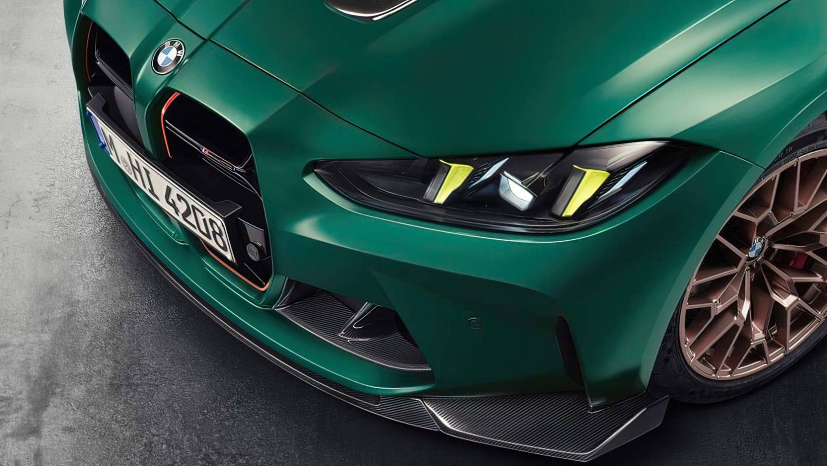 2024 BMW M4 CS G82 detal przodu