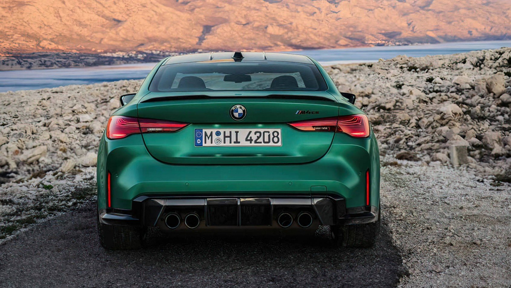 2024 BMW M4 CS G82 światła tył
