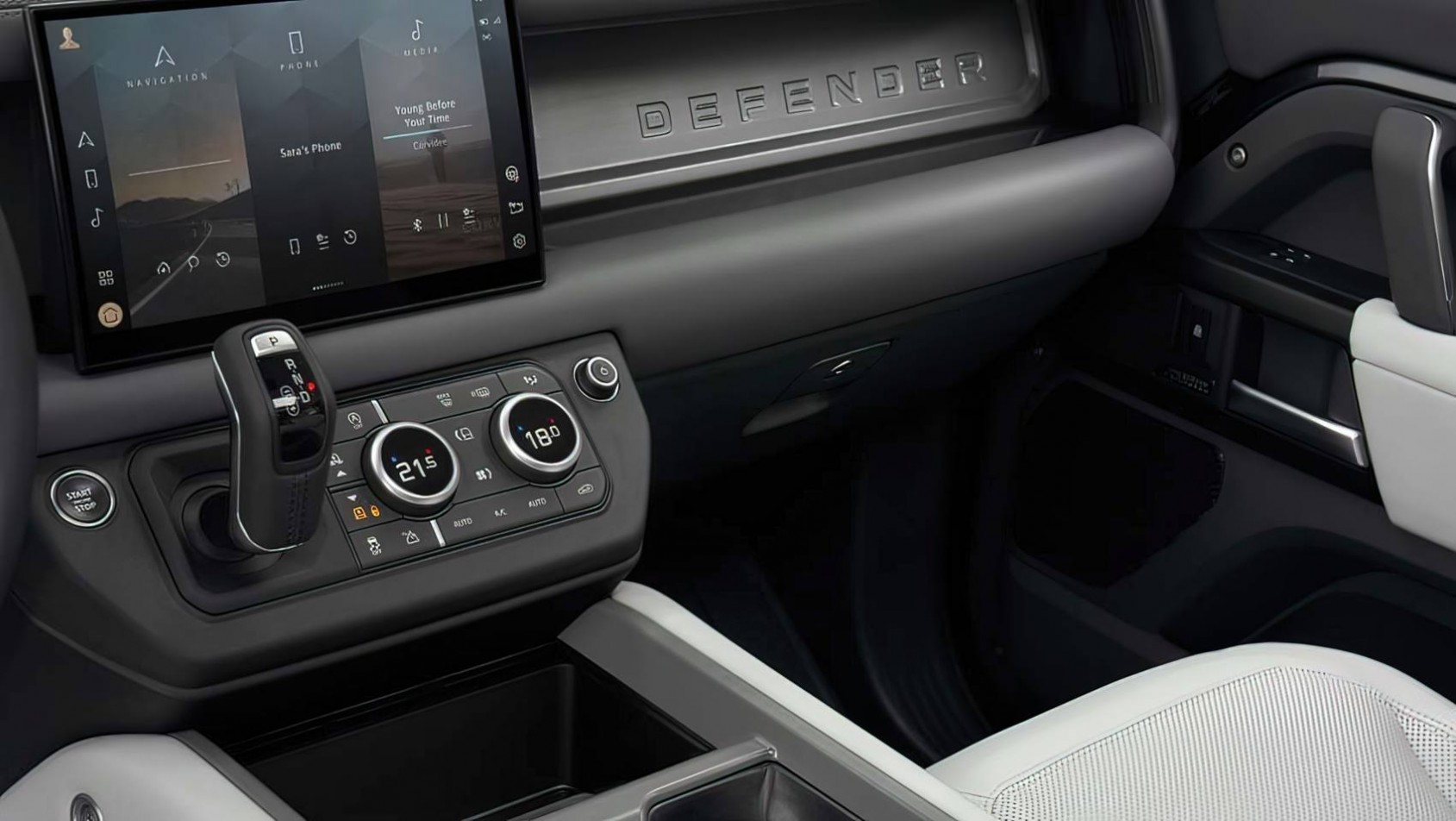 2024 Land Rover Defender detale wnętrza