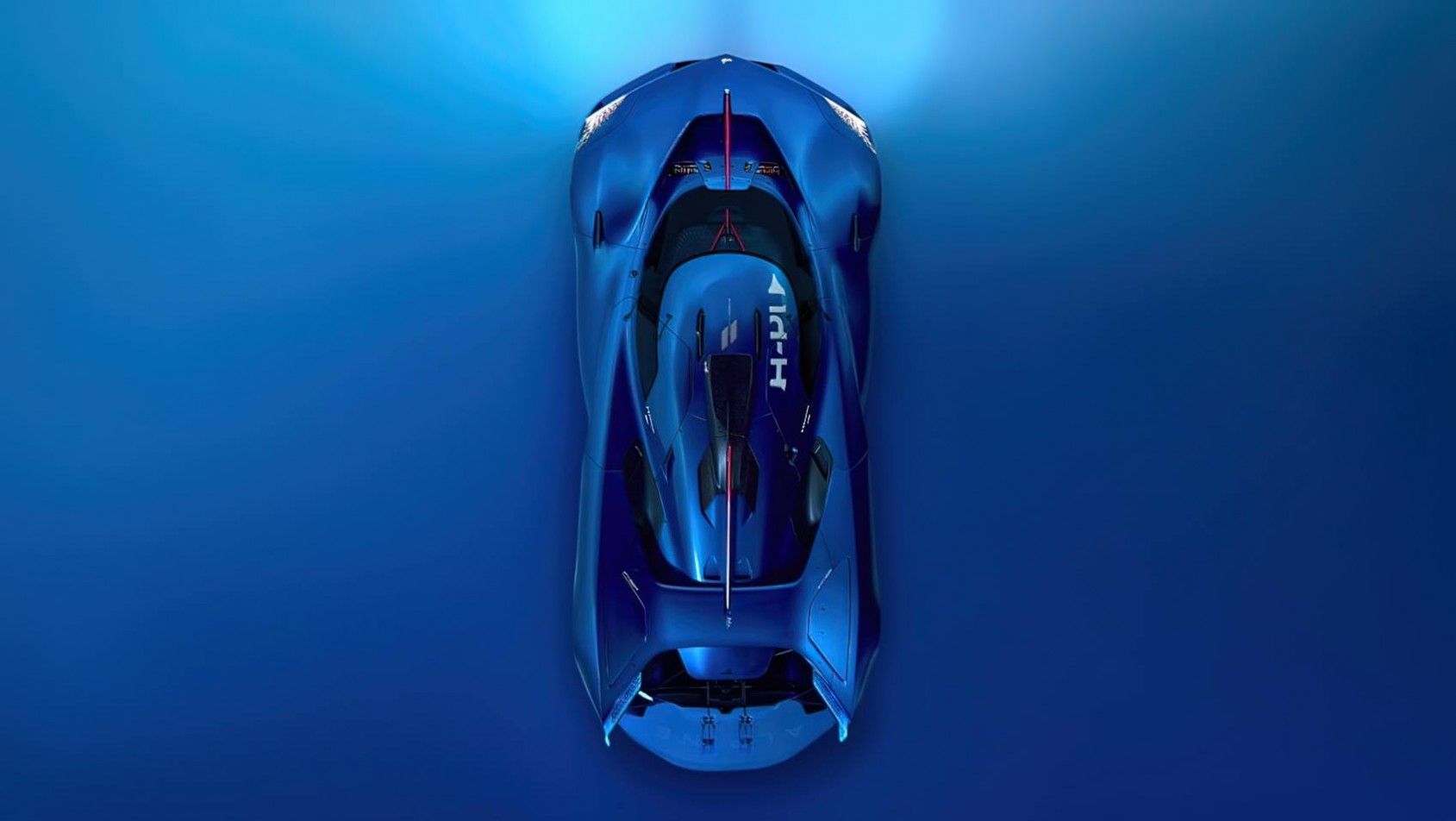 Alpine Alpenglow Hy4 z góry