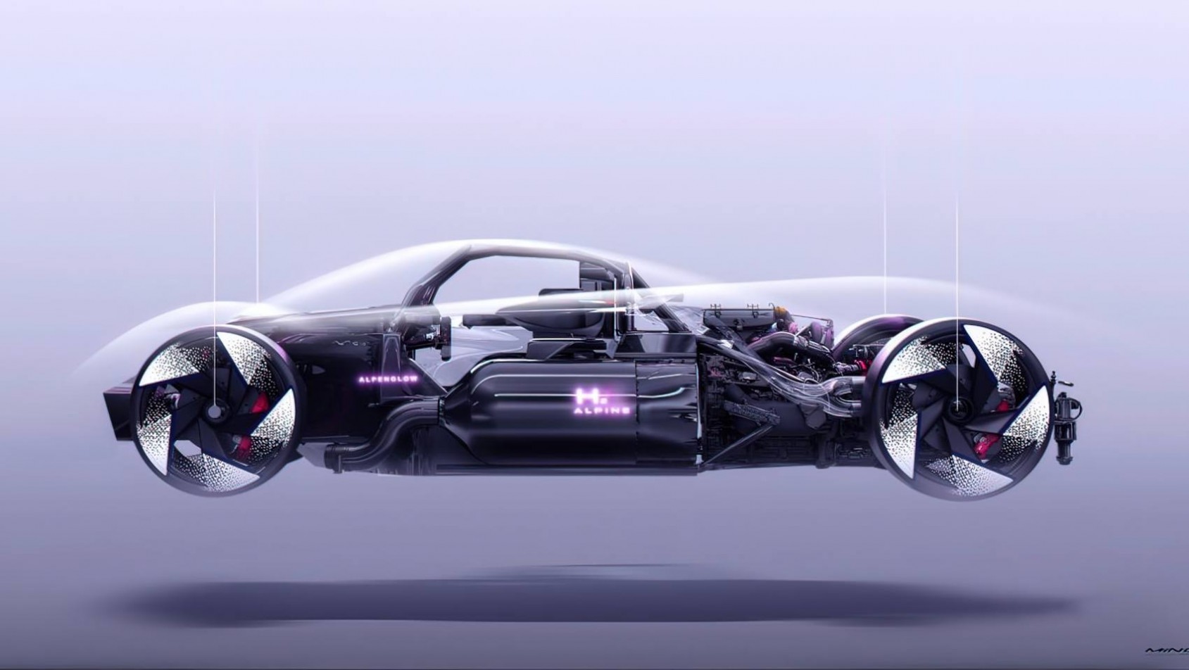 Alpine Alpenglow Hy4 konstrukcja