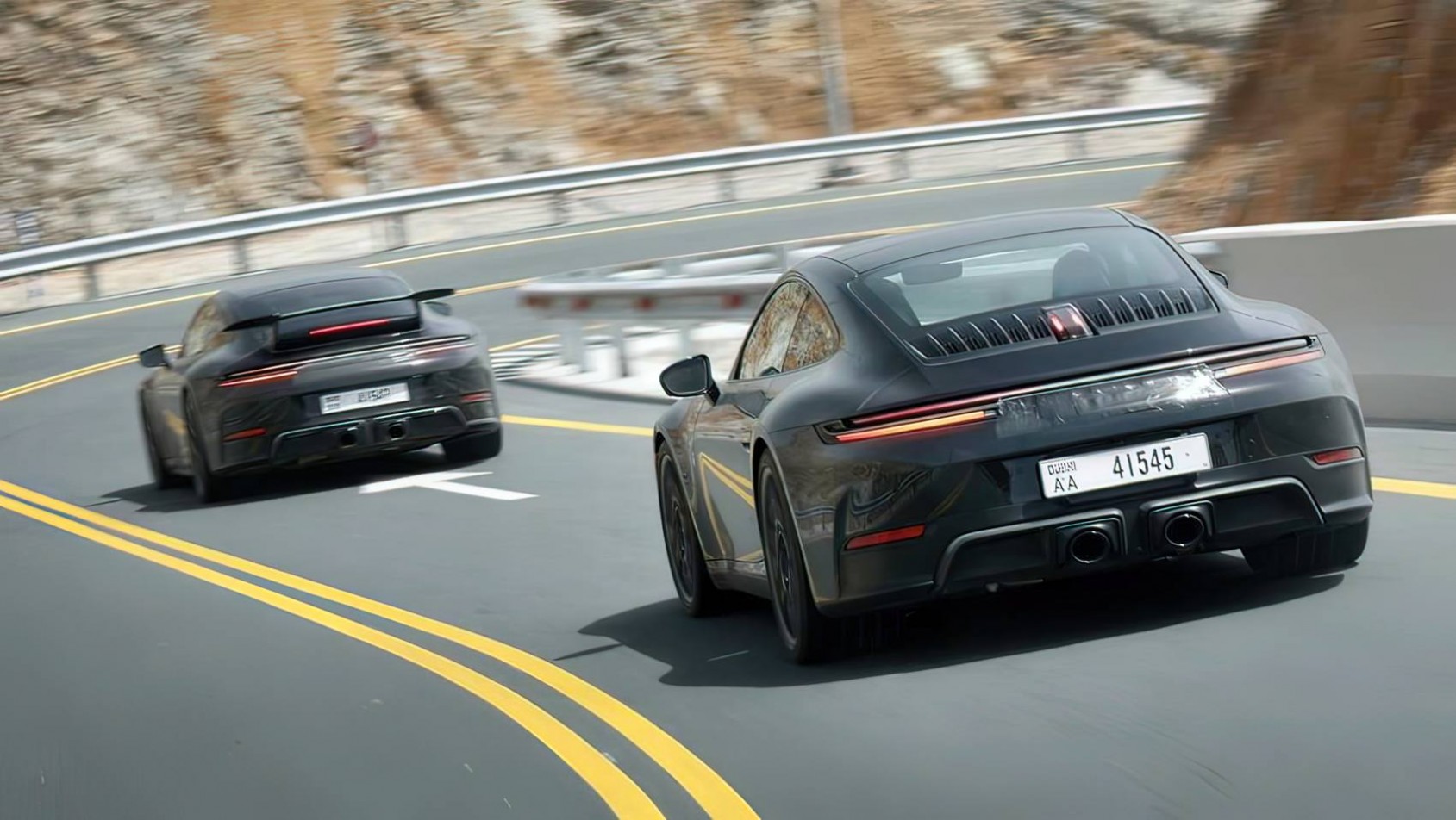 Porsche 911 Porsche 911 992.2 teaser trasa testowa