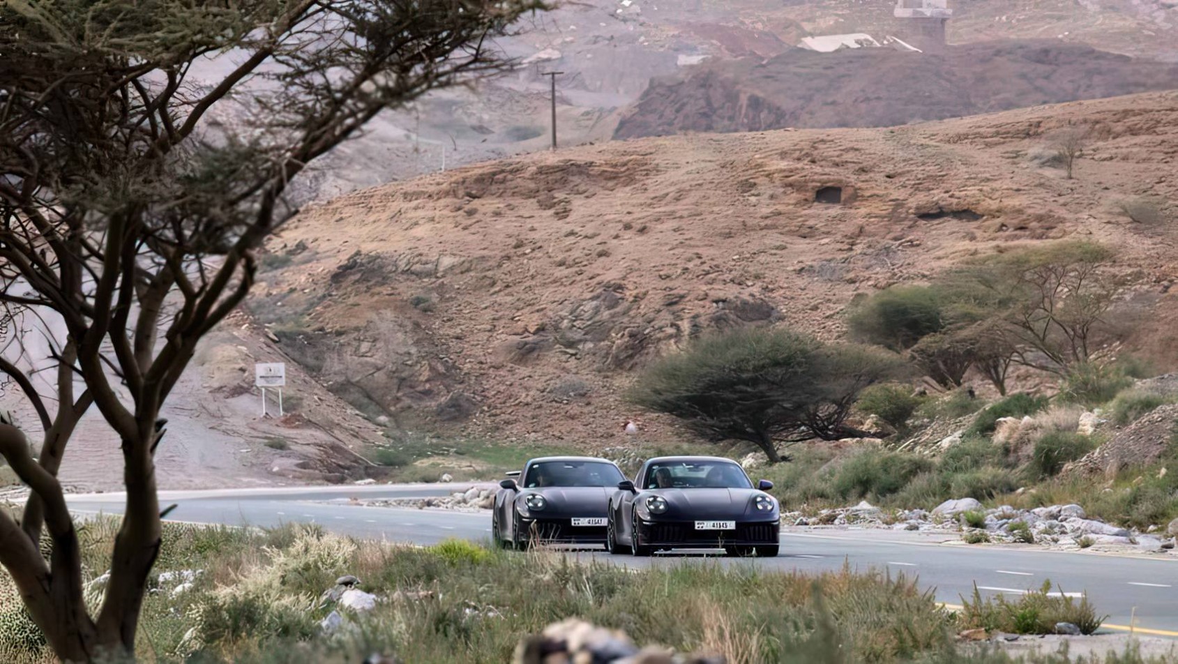 Porsche 911 Porsche 911 992.2 teaser testy drogowe