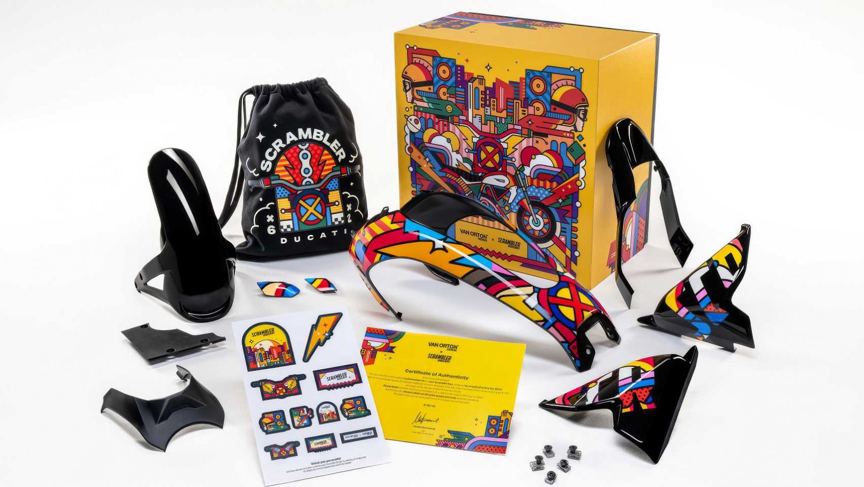 Limitowany zestaw Scrambler Ducati Van Orton Design