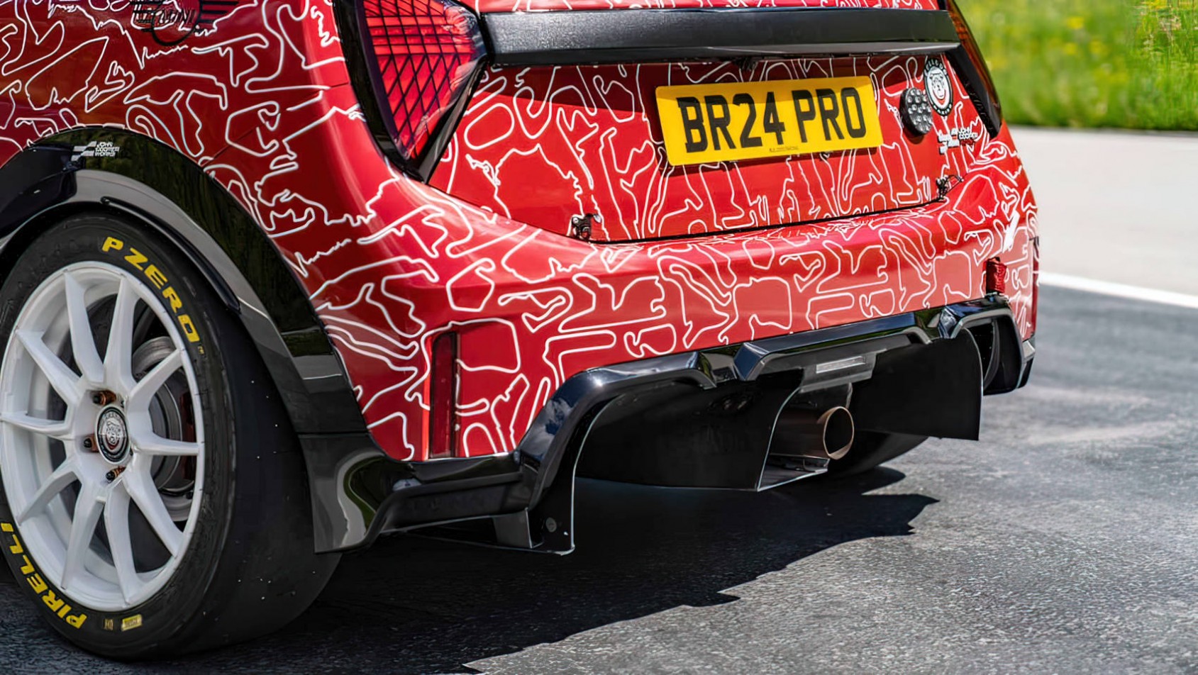 2024 Mini John Cooper Works Pro dyfuzor