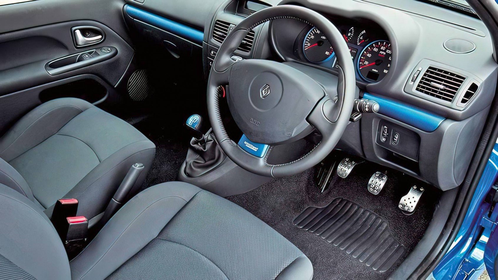 Renault Sport Clio 172 Cup wnętrze