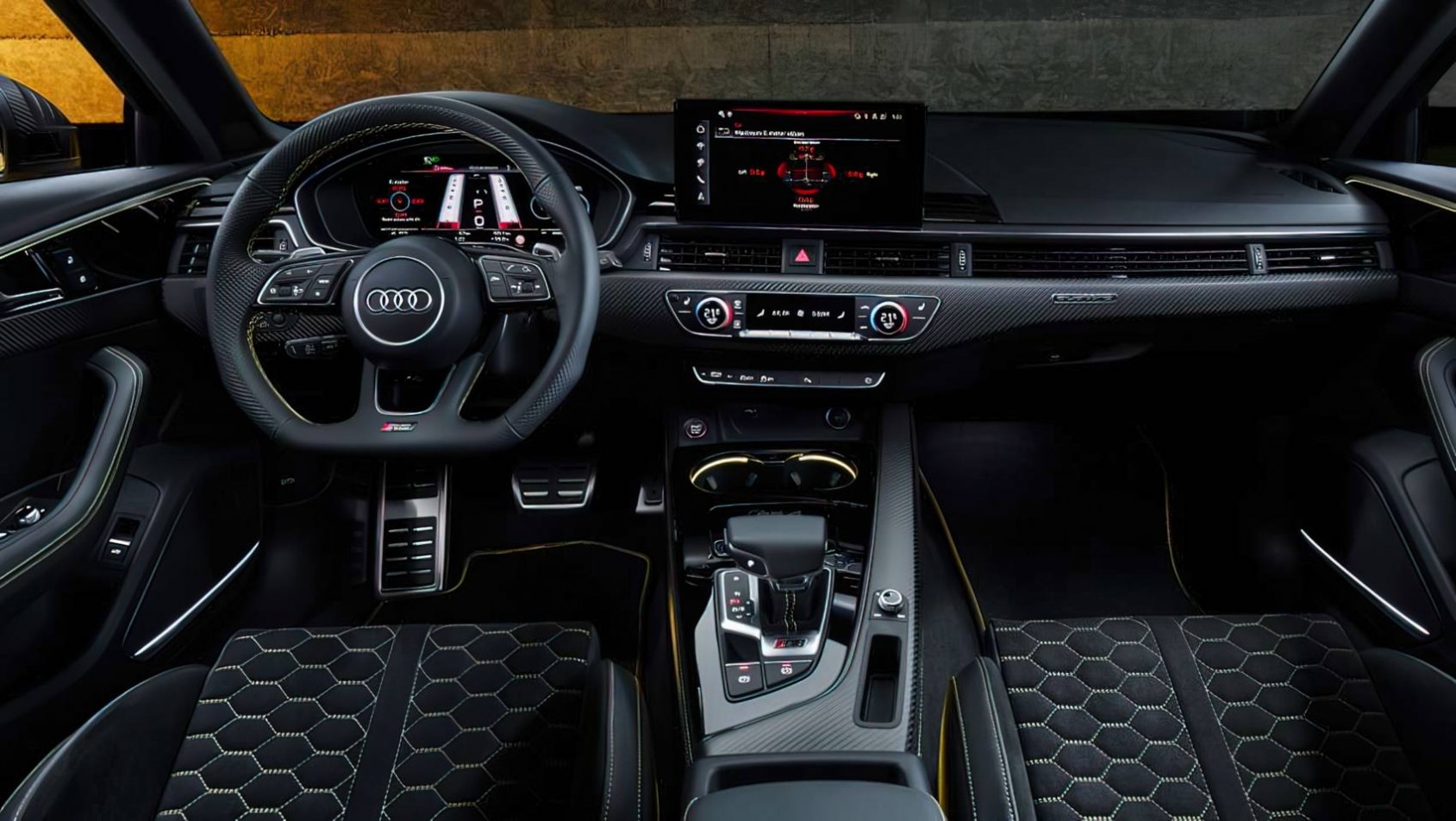 Audi RS 4 Audi RS 4 Avant Edition 25 kokpit