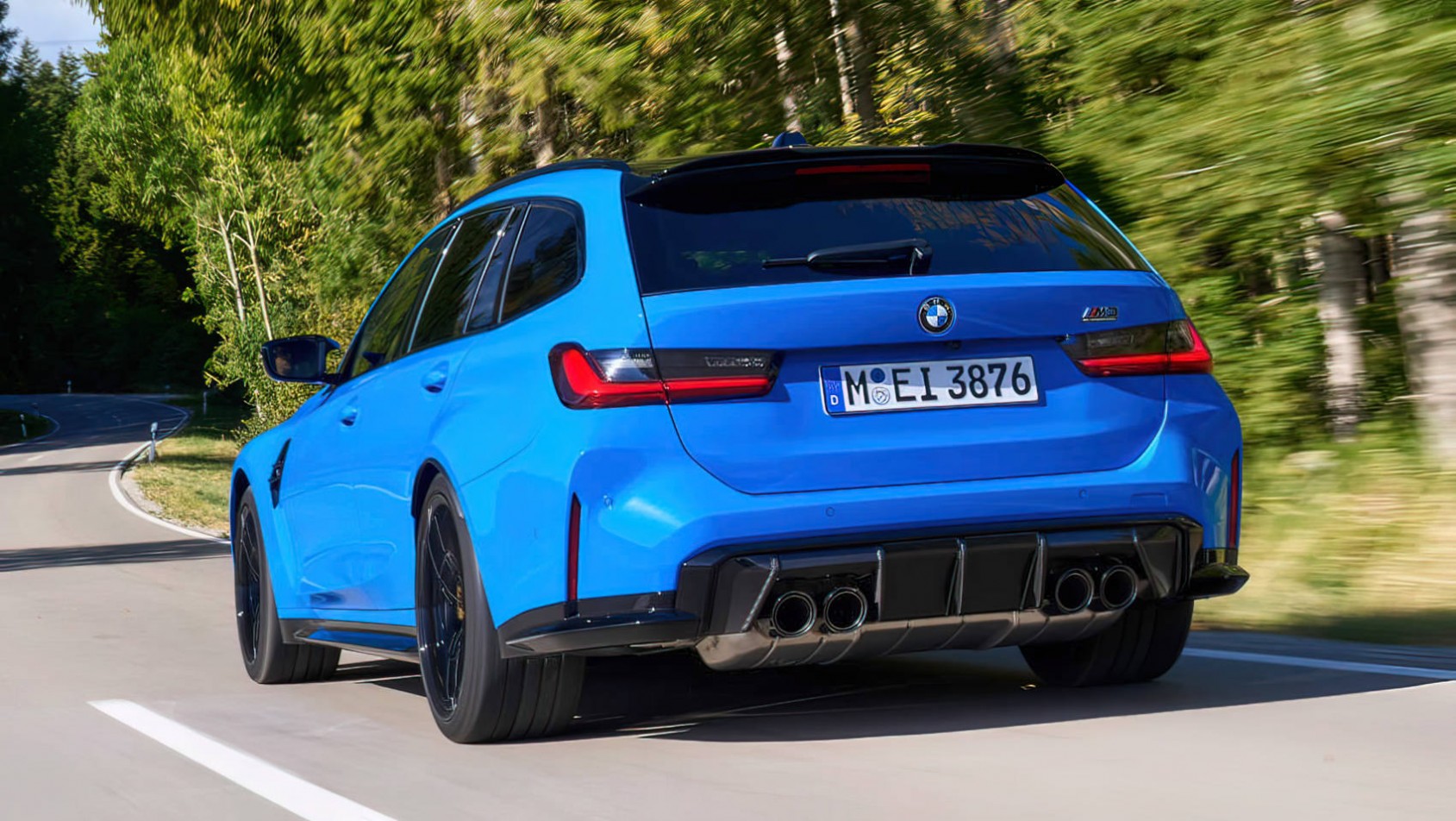 BMW M3 2024 BMW M3 Touring tył