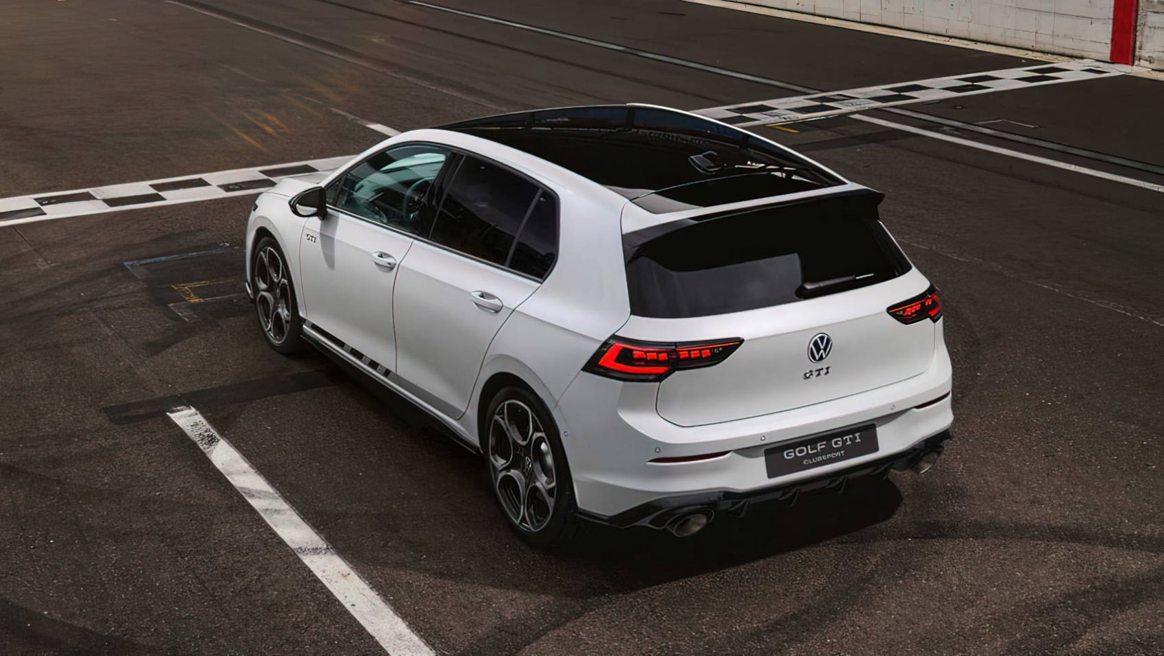 Volkswagen Golf GTI Clubsport MK8.5 sylwetka