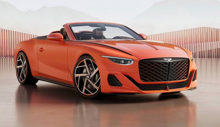 Bentley Batur Convertible design