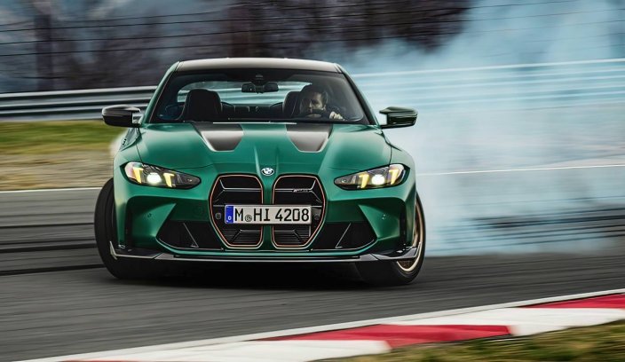 2024 BMW M4 CS G82 drift