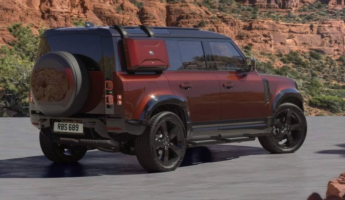 2024 Land Rover Defender lifting