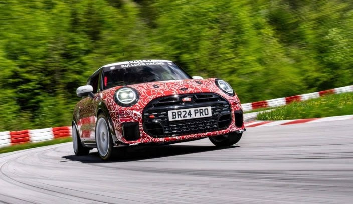Mini John Cooper Works 2024 Mini John Cooper Works Pro teaser