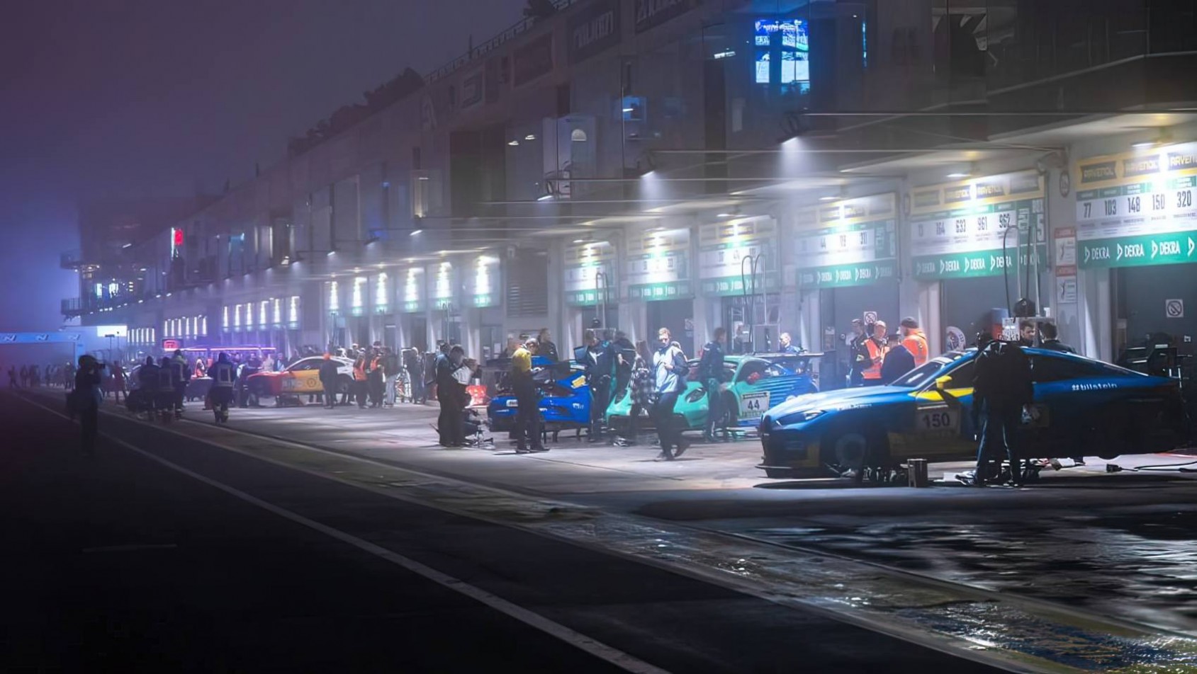 Nurburgring 24 Hours 2024 paddock