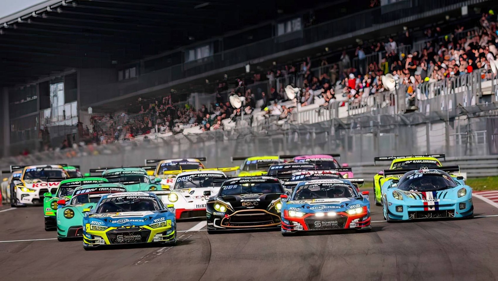 Nurburgring 24 Hours 2024 grid