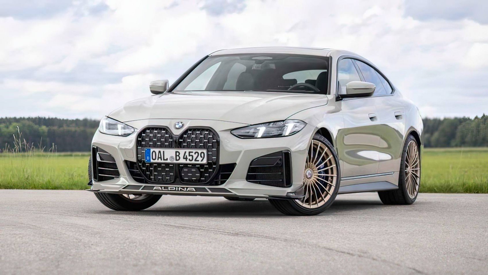 Alpina B4 GT przód