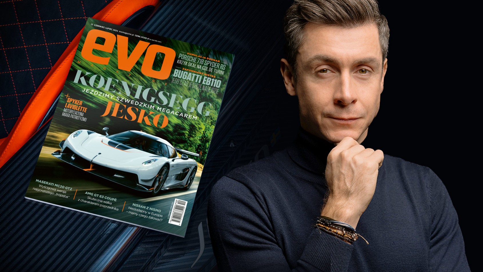 Nowy naczelny EVO Magazine Michał Sztorc