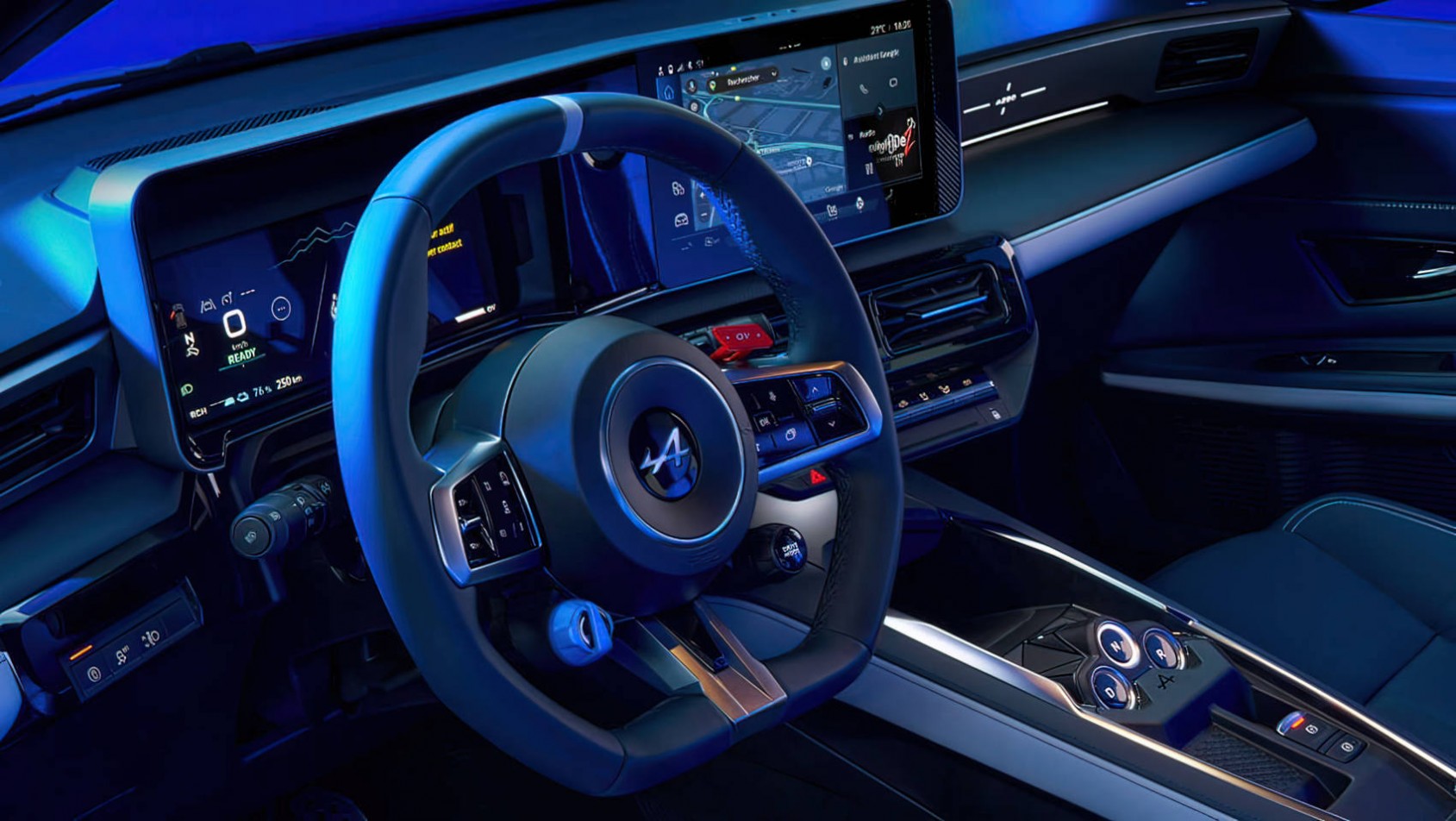 produkcyjne Alpine A290 kierownica