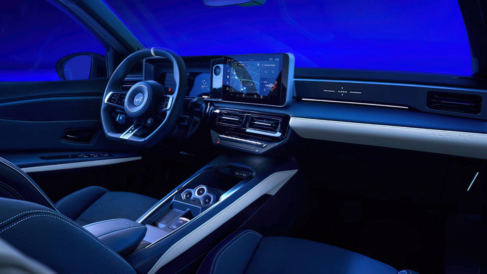 produkcyjne Alpine A290 kokpit