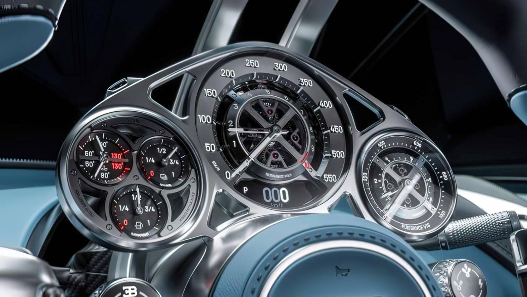 Bugatti Tourbillon zegary