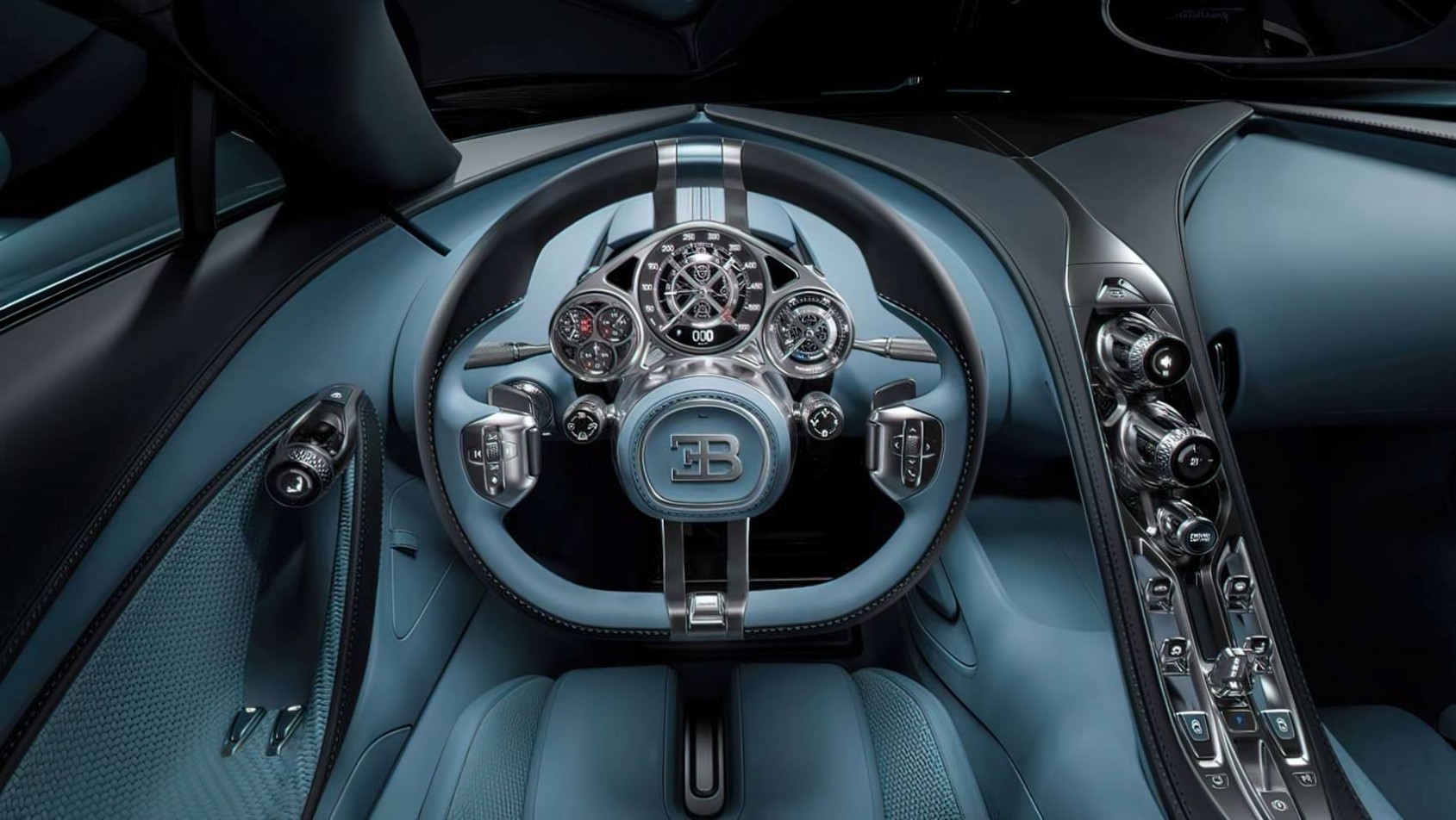 Bugatti Tourbillon kierownica